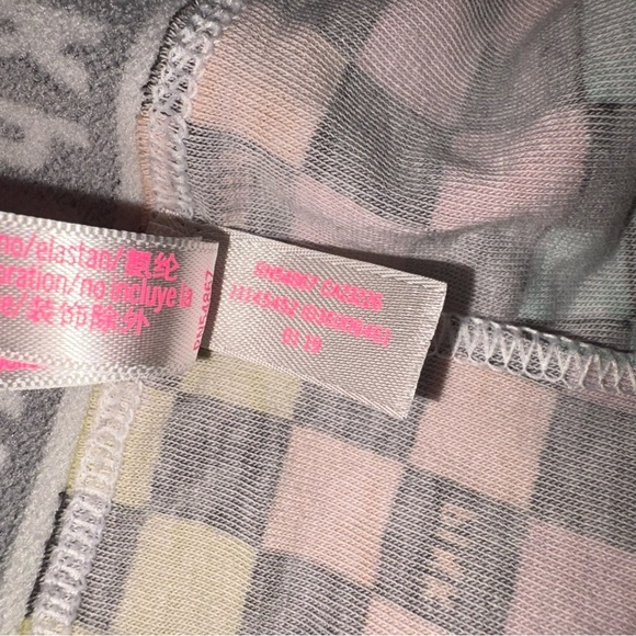 Victoria's Secret PINK Checkered Cheekster Panties Large EUC 2019 - Picture 6 of 8